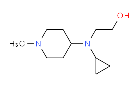 CAS No. 1353954-93-4, 2-(Cyclopropyl(1-methylpiperidin-4-yl)amino)ethanol