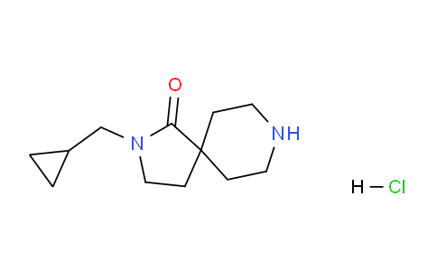 CAS No. 1385696-31-0, 2-(Cyclopropylmethyl)-2,8-diazaspiro[4.5]decan-1-one hydrochloride