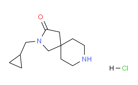 CAS No. 1380300-25-3, 2-(Cyclopropylmethyl)-2,8-diazaspiro[4.5]decan-3-one hydrochloride