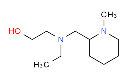 CAS No. 1353986-48-7, 2-(Ethyl((1-methylpiperidin-2-yl)methyl)amino)ethanol
