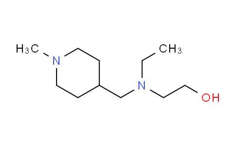 CAS No. 1353965-04-4, 2-(Ethyl((1-methylpiperidin-4-yl)methyl)amino)ethanol
