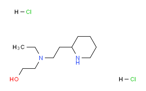 CAS No. 1219960-54-9, 2-(Ethyl(2-(piperidin-2-yl)ethyl)amino)ethanol dihydrochloride
