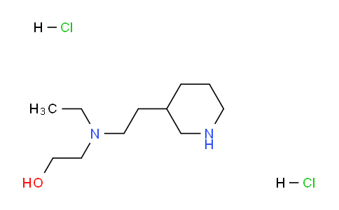 CAS No. 1220020-56-3, 2-(Ethyl(2-(piperidin-3-yl)ethyl)amino)ethanol dihydrochloride