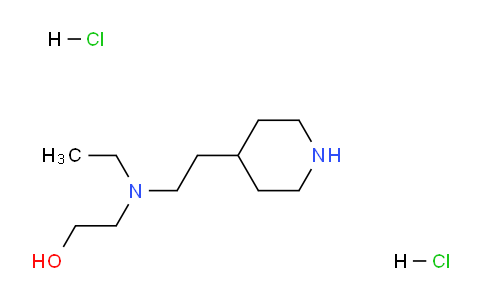 CAS No. 1220035-76-6, 2-(Ethyl(2-(piperidin-4-yl)ethyl)amino)ethanol dihydrochloride