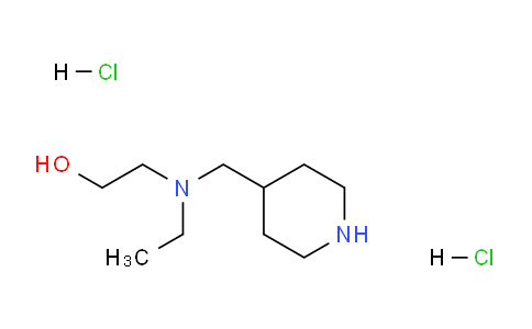 CAS No. 1219957-53-5, 2-(Ethyl(piperidin-4-ylmethyl)amino)ethanol dihydrochloride