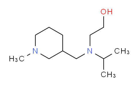 CAS No. 1353976-50-7, 2-(Isopropyl((1-methylpiperidin-3-yl)methyl)amino)ethanol