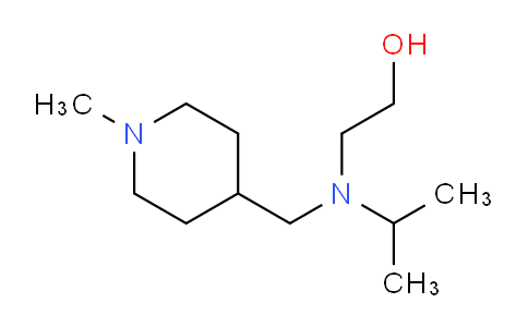 CAS No. 1353954-75-2, 2-(Isopropyl((1-methylpiperidin-4-yl)methyl)amino)ethanol