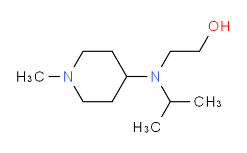 CAS No. 1353988-54-1, 2-(Isopropyl(1-methylpiperidin-4-yl)amino)ethanol