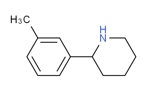 CAS No. 227768-91-4, 2-(m-Tolyl)piperidine