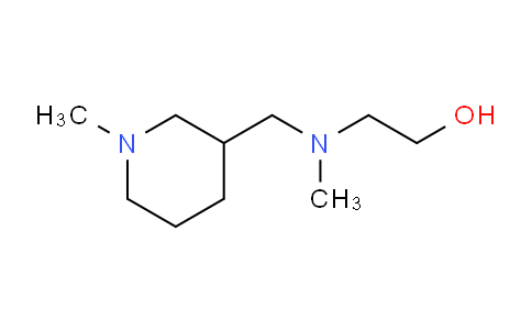 CAS No. 1353969-22-8, 2-(Methyl((1-methylpiperidin-3-yl)methyl)amino)ethanol
