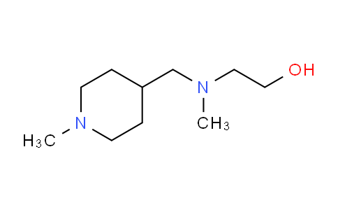 CAS No. 1343596-50-8, 2-(Methyl((1-methylpiperidin-4-yl)methyl)amino)ethanol