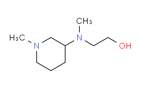 CAS No. 1247231-71-5, 2-(Methyl(1-methylpiperidin-3-yl)amino)ethanol