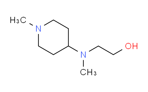 CAS No. 23008-88-0, 2-(Methyl(1-methylpiperidin-4-yl)amino)ethanol