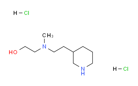 CAS No. 1220020-46-1, 2-(Methyl(2-(piperidin-3-yl)ethyl)amino)ethanol dihydrochloride