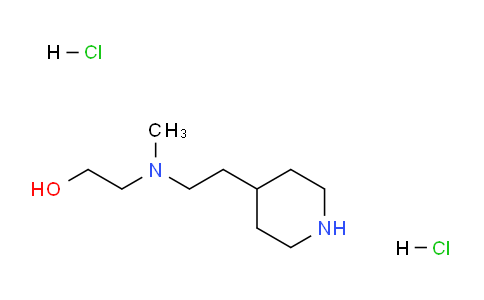 CAS No. 1220018-11-0, 2-(Methyl(2-(piperidin-4-yl)ethyl)amino)ethanol dihydrochloride