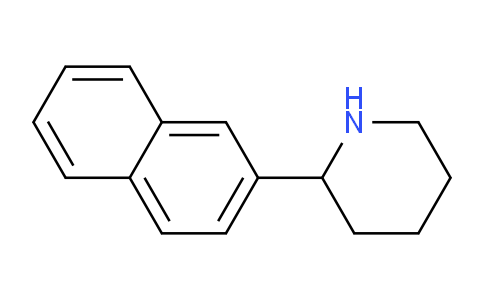 CAS No. 383128-73-2, 2-(Naphthalen-2-yl)piperidine