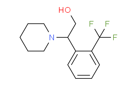 CAS No. 1315349-00-8, 2-(Piperidin-1-yl)-2-(2-(trifluoromethyl)phenyl)ethanol