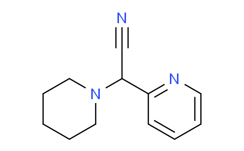 CAS No. 56707-14-3, 2-(Piperidin-1-yl)-2-(pyridin-2-yl)acetonitrile