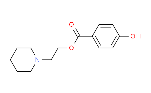 CAS No. 72232-71-4, 2-(Piperidin-1-yl)ethyl 4-hydroxybenzoate