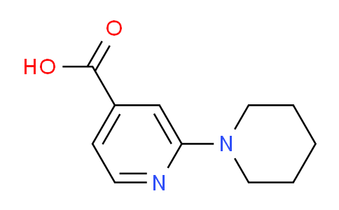 CAS No. 855153-75-2, 2-(Piperidin-1-yl)isonicotinic acid