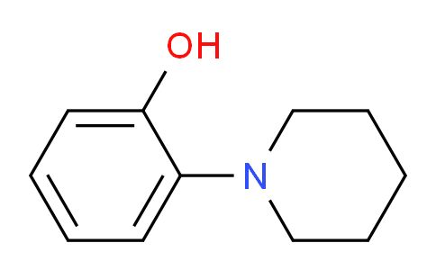 CAS No. 65195-20-2, 2-(Piperidin-1-yl)phenol