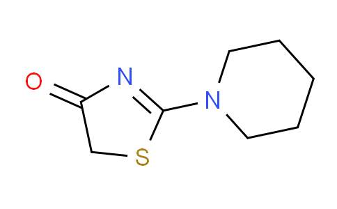 CAS No. 31101-37-8, 2-(Piperidin-1-yl)thiazol-4(5H)-one