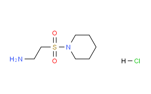 CAS No. 31644-46-9, 2-(Piperidin-1-ylsulfonyl)ethanamine hydrochloride
