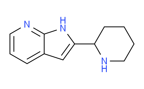 CAS No. 1429088-05-0, 2-(Piperidin-2-yl)-1H-pyrrolo[2,3-b]pyridine