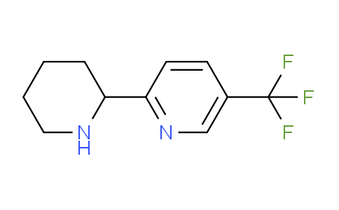 CAS No. 1270471-09-4, 2-(Piperidin-2-yl)-5-(trifluoromethyl)pyridine