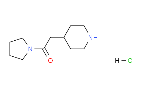 CAS No. 1172096-32-0, 2-(Piperidin-4-yl)-1-(pyrrolidin-1-yl)ethanone hydrochloride