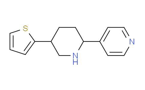 CAS No. 885274-71-5, 2-(Piperidin-4-yl)-5-(thiophen-2-yl)pyridine
