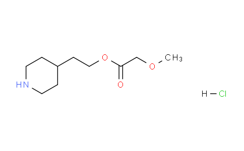 CAS No. 1219949-57-1, 2-(Piperidin-4-yl)ethyl 2-methoxyacetate hydrochloride