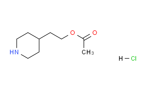 CAS No. 184042-52-2, 2-(Piperidin-4-yl)ethyl acetate hydrochloride