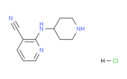 CAS No. 1185309-59-4, 2-(Piperidin-4-ylamino)nicotinonitrile hydrochloride