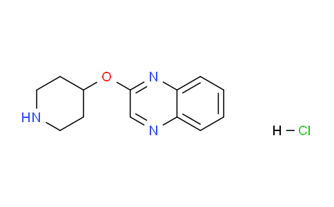 CAS No. 1185309-98-1, 2-(Piperidin-4-yloxy)quinoxaline hydrochloride