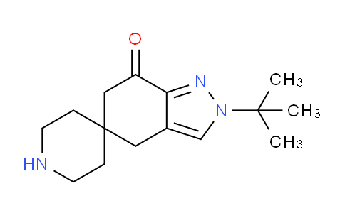 CAS No. 1307381-60-7, 2-(tert-Butyl)-4,6-dihydrospiro[indazole-5,4'-piperidin]-7(2H)-one