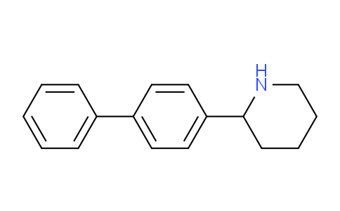 CAS No. 383128-28-7, 2-([1,1'-Biphenyl]-4-yl)piperidine