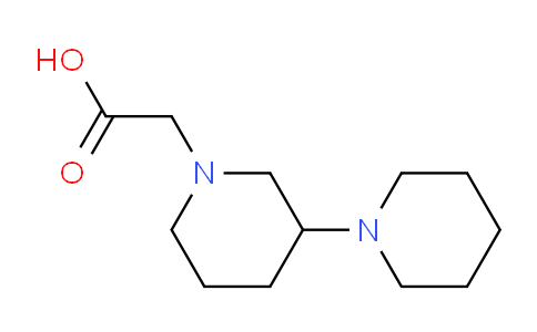 CAS No. 1570169-72-0, 2-([1,3'-Bipiperidin]-1'-yl)acetic acid