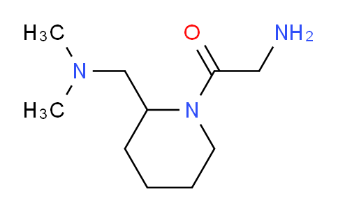 CAS No. 1353975-09-3, 2-Amino-1-(2-((dimethylamino)methyl)piperidin-1-yl)ethanone