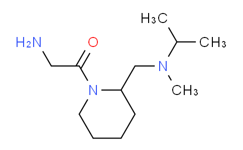 CAS No. 1353970-42-9, 2-Amino-1-(2-((isopropyl(methyl)amino)methyl)piperidin-1-yl)ethanone