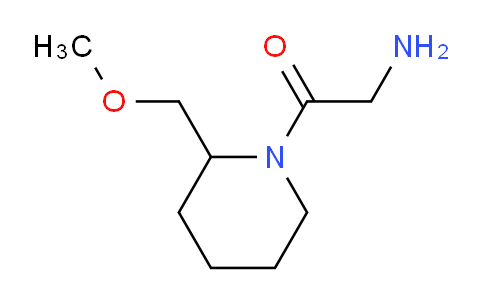 CAS No. 1353943-46-0, 2-Amino-1-(2-(methoxymethyl)piperidin-1-yl)ethanone