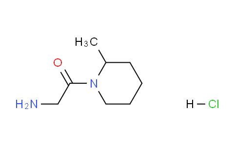 CAS No. 1220036-47-4, 2-Amino-1-(2-methylpiperidin-1-yl)ethanone hydrochloride