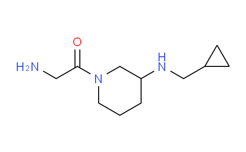 CAS No. 1353975-17-3, 2-Amino-1-(3-((cyclopropylmethyl)amino)piperidin-1-yl)ethanone