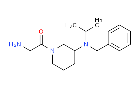 CAS No. 1353988-17-6, 2-Amino-1-(3-(benzyl(isopropyl)amino)piperidin-1-yl)ethanone