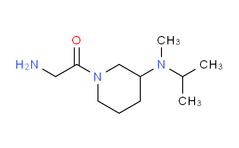 CAS No. 1353975-14-0, 2-Amino-1-(3-(isopropyl(methyl)amino)piperidin-1-yl)ethanone