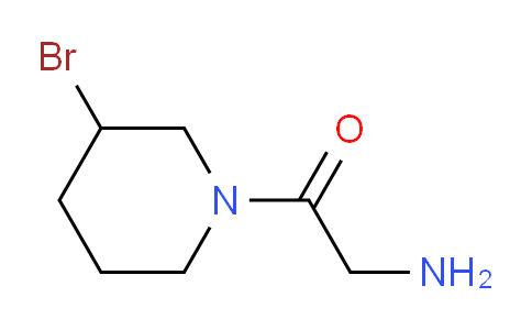 CAS No. 1353961-83-7, 2-Amino-1-(3-bromopiperidin-1-yl)ethanone