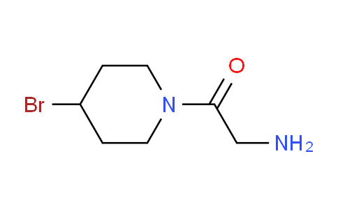 CAS No. 1353981-08-4, 2-Amino-1-(4-bromopiperidin-1-yl)ethanone