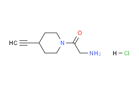 CAS No. 550378-32-0, 2-Amino-1-(4-ethynylpiperidin-1-yl)ethanone hydrochloride