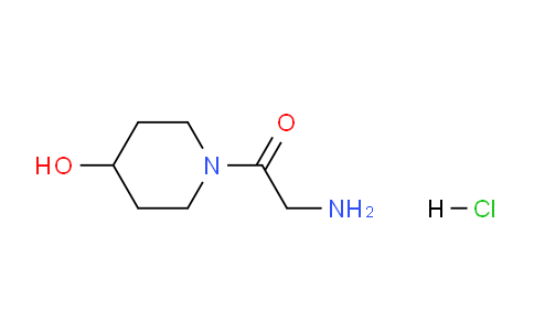 CAS No. 1220036-49-6, 2-Amino-1-(4-hydroxypiperidin-1-yl)ethanone hydrochloride