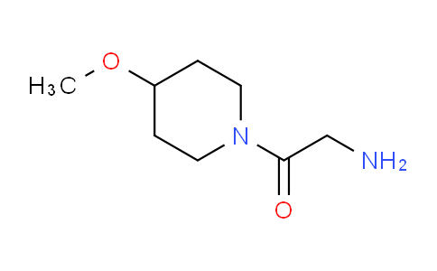 CAS No. 1096286-28-0, 2-Amino-1-(4-methoxypiperidin-1-yl)ethanone
